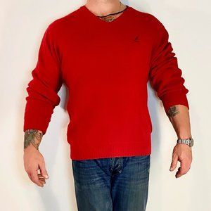 Nautica Red Men's Sweater - XXL